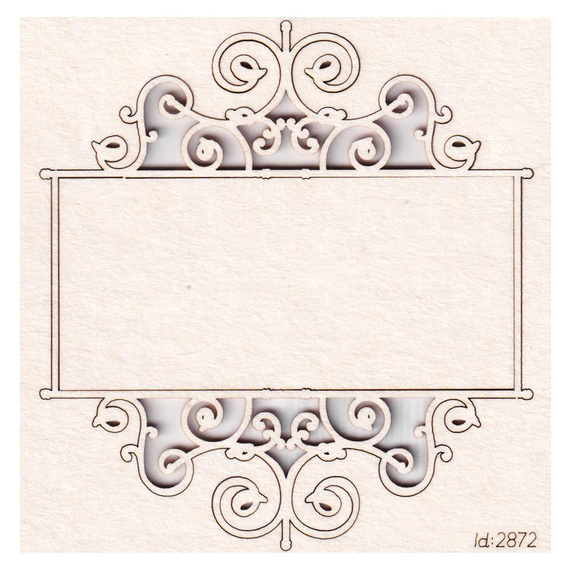 Ramka szyld 02 - Park Avenue sign frame  - Scrapiniec