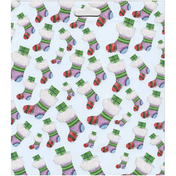 Zestaw papierów i elementów do scrapbookingu 20x20 Christmas Decoupage & Paper Pad - Blue