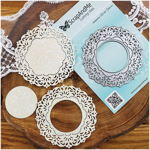 Wykrojnik do papieru - Scrapandme - Serwetka INS004