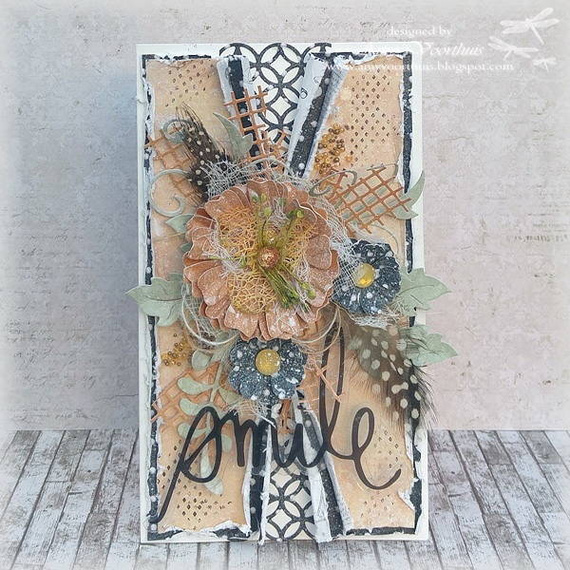 Wykrojnik - Cheery Lynn - Stacker Flower 5 SF5 kwiat