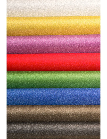 Papier brokatowy samoprzylepny A4 mix 150g - 10szt