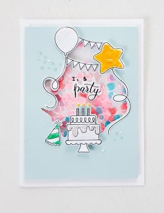 Wykrojnik - Pinkfresh - Let's celebrate