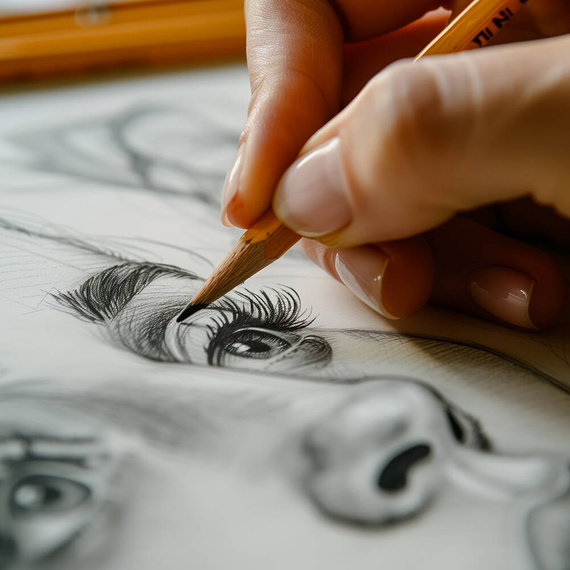 Szkicownik 190x270mm LoveArt - Blok 160g , 20 arkuszy