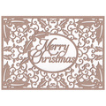Wykrojnik - First Edition - Christmas Craft a Card - Merry Christmas