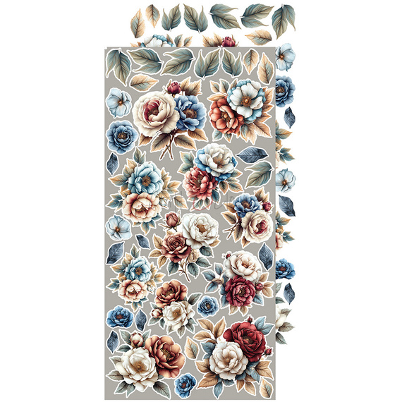 Zestaw dodatków do scrapbookingu - Craft o'clock - Mindfulness Time - Flowers