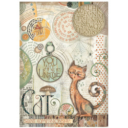 Papier ryżowy do decoupage A4 - Furry Friends - Stamperia