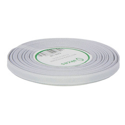 Tasiemka / wstążka rypsowa 6mm srebrna 22,5mb