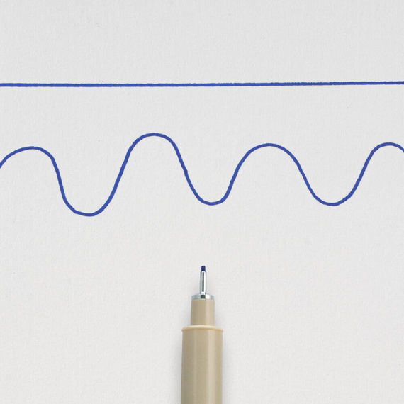 Cienkopis Pigma Micron 05 - Royal Blue 0,45mm - Sakura - niebieski