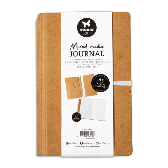 Dziennik artystyczny Mixed Media Journal A5 - Studio Light