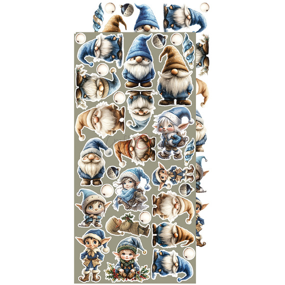 Zestaw dodatków do scrapbookingu  - Craft o'clock - Jolly Season - MIX