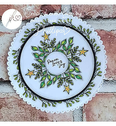 Stempel polimerowy - Julie Hickey - Oh Christmas Tree choinka