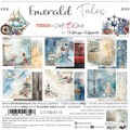 Zestaw papierów do scrapbookingu 15x15 - Craft o'clock - Emerald Tales