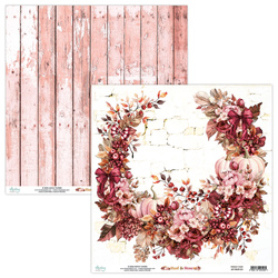 Papier do scrapbookingu 30x30 - Mintay - Rust & Rose 04