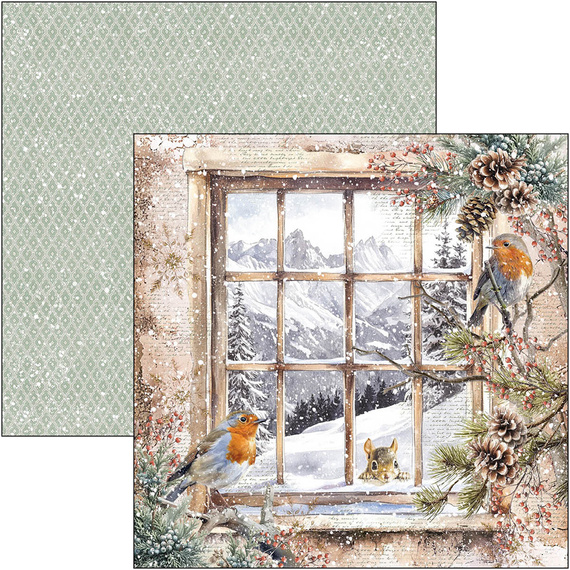 Zestaw papierów do scrapbookingu 30x30cm - Paper Pad - Ciao Bella - Forest Tales