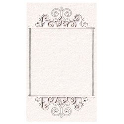 Tekturka Ramka szyld 03 - Park Avenue sign frame SC