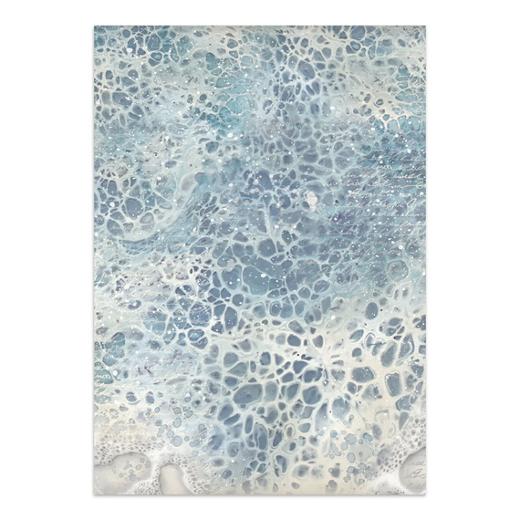 Zestaw papierów, naklejek i elementów Junk Journal - Silent Sea - Stamperia