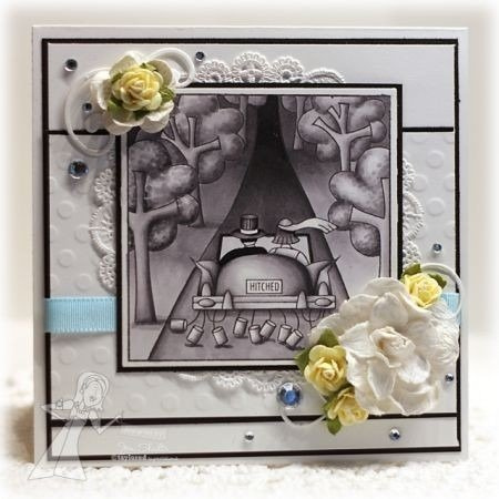 Stempel - Taylored Expressions - Lifetime of Love Para Młoda w samochodzie