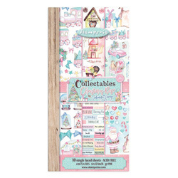 Zestaw papierów do scrapbookingu 15x30 - Stamperia - Christmas Rose