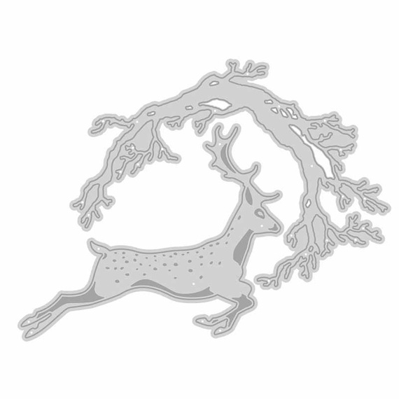 Wykrojnik - DPCraft - Skaczący jeleń