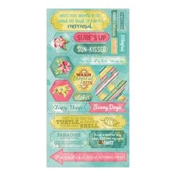 Tekturki ozdobne - Authentique - Utopia