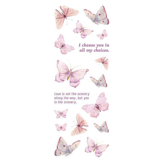 Naklejki foliowe - Kolorowe motylki