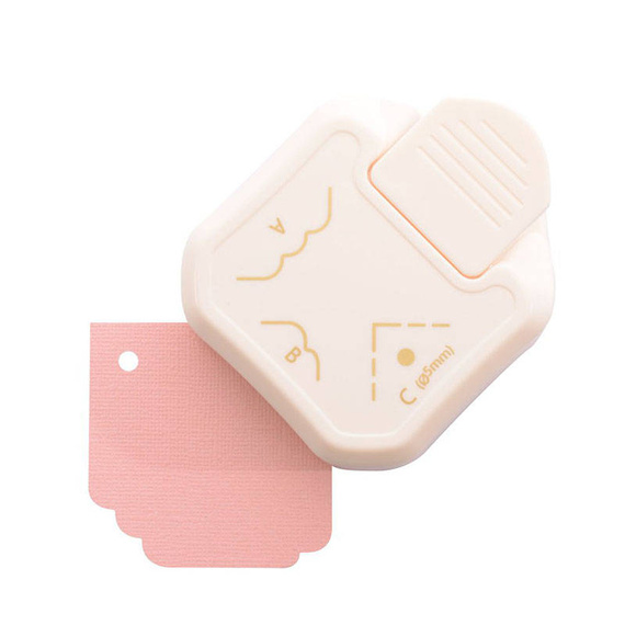 Dziurkacz ozdobny narożnikowy 3w1 - Etykiety, tagi - Vaessen Creative