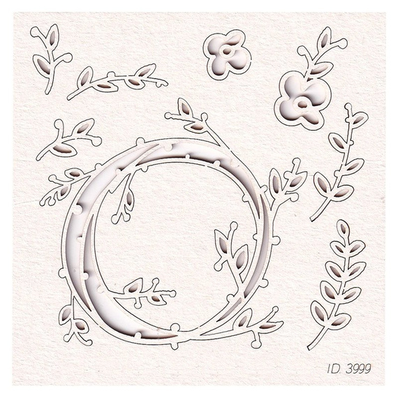 Tekturki Spring Prodigy - Wreath 1 - wianuszek 1 SC