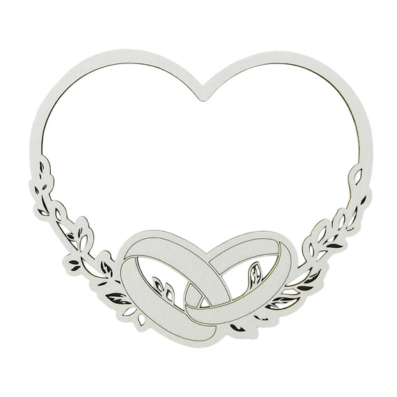 Tekturka - Ramka obrączki - Kreatywna Pracownia