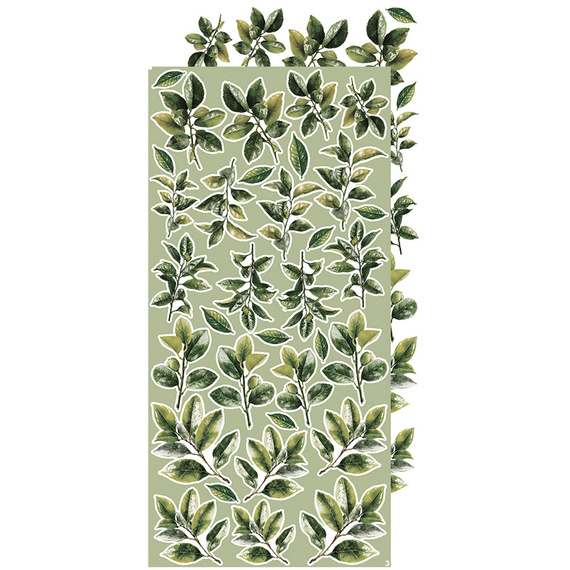 Zestaw dodatków do scrapbookingu - Craft o'clock - Leaves #2