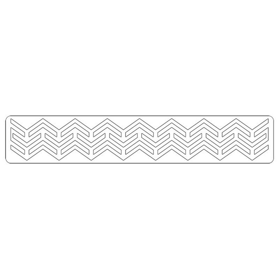 Wykrojnik Sizzix Decorative Strip 658786 Chevron Border - zygzak