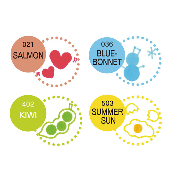 Zestaw dwustronnych markerów Clean Color Dot - 4szt