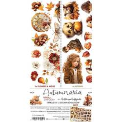 Autumnaria do scrapbookingu  - Craft o'clock - zestaw dodatków - MIX