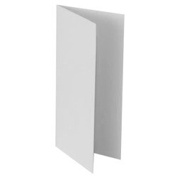 Baza do kartki DL biała 10x21 - Rzeczy z papieru