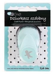 Dziurkacz ozdobny 1,6cm aniołek amorek