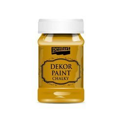 Farba kredowa Dekor Paint musztardowy/mustard yellow 100ml - Pentart