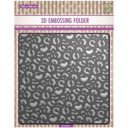 Folder do embossingu - Nellie's Choice - EF3D81 Leopard