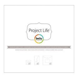 Koperty plastikowe - Project Life - 3 szt - Becky Higgins