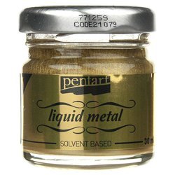 Liquid metal gold - Pentart - płynny metal