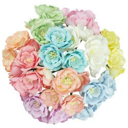 Magnolie - mix pastelowy - 50szt