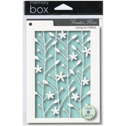 Maska - Memory Box - Flora - kwiaty