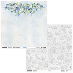 Papier 30x30 - ScrapAndMe - Blue Roses 05/06