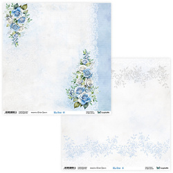 Papier 30x30 - ScrapAndMe - Blue Roses 09/10