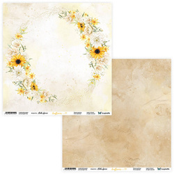 Papier 30x30 - ScrapAndMe - Sunflowers 01/02