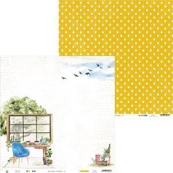 Papier do scrapbookingu 30x30 - P13 - Garden of Books 01