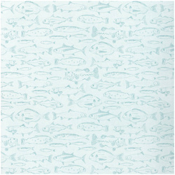 Papier do scrapbookingu 30x30 - Renke - Fish On Blue