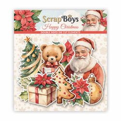 Papierowe elementy - Scrapboys - Happy Christmas