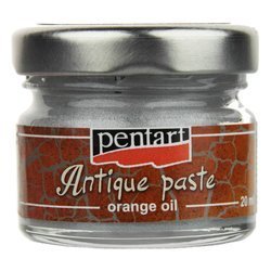 Pasta postarzająca Antique paste srebrna silver  20ml - Pentart