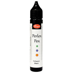 Perlen Pen - Viva Decor - Black 800 czarne perełki w płynie