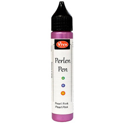 Perlen Pen - Viva Decor - Pearl Pink 409 różowe perełki w płynie