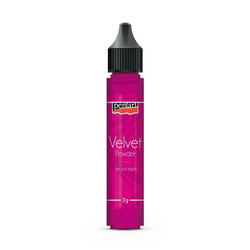 Proszek aksamitny Velvet powder 30ml róż / pink - Pentart